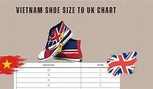 Image result for Vietnam Shoe Size Chart