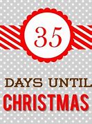 Image result for 35 Days Before Christmas