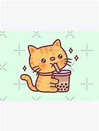 Image result for Tabby Cat Drinking Tea