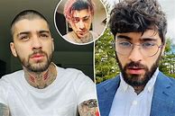 Image result for Zayn Malik Purple Hair