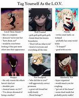 Image result for MHA and Lov Meme