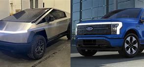 Image result for F 150 Lightning vs Tesla Cybertruck