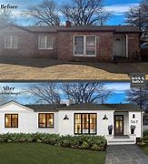 Image result for Aesthetic White Brick House