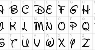 Image result for Disney Font Letter Stencils