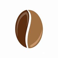 Image result for Coffee Bean BW Vector