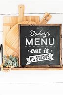 Image result for Chalkboard Art Prints Kitchen