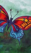 Image result for Cat and Butterfly Painting