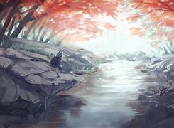 Image result for Anime River Wallpaper