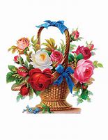 Image result for Flower Basket Clip Art