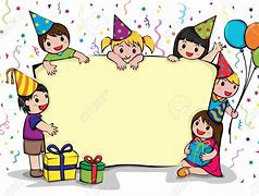 Image result for Birthday Invitation Clip Art