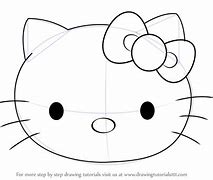 Image result for How to Draw Hello Kitty