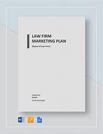 Image result for Law Firm Marketing Plan Template