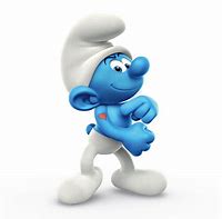 Image result for Greedy Smurf Cartoon