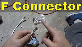 Image result for Coax Cable Ends