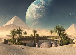 Image result for Desert Oasis Egypt