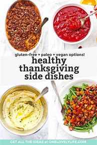 Image result for Healthy Thanksgiving Side Dishes