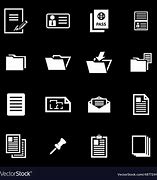 Image result for Document Icon White