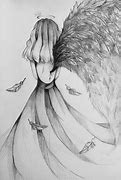 Image result for Broken Angel Wings Drawing