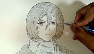 Image result for Mikasa Drawing