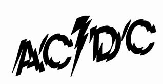 Image result for AC/DC Logo Font