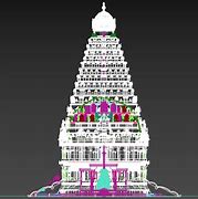 Image result for Thanjavur Temple 3D Model