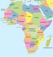 Image result for africa countries map