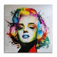 Image result for Marilyn Monroe Pop Art Canvas