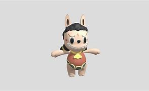 Image result for Labubu 3D Model