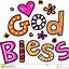 Image result for God Bless You Clip Art