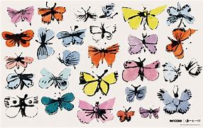 Image result for Andy Warhol Butterflies