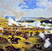 Image result for French Cavalry Charge at Waterloo