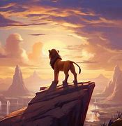 Image result for Simba On Pride Rock