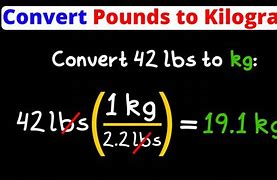 Image result for Difference Between Pounds and Kilograms