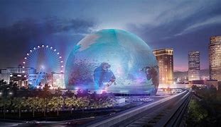 Image result for Las Vegas Sphere Snow Globe