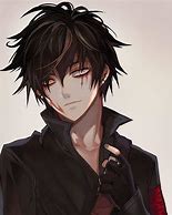 Image result for Cut Anime Boy with Black Hair