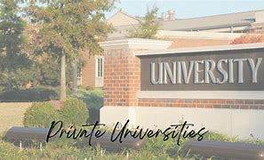 Image result for Private University