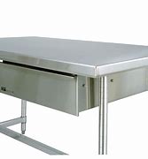 Image result for Stainless Steel Work Tables with Drawers