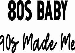 Image result for 80s Baby Logo