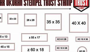 Image result for Ukuran Stempel