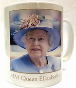 Image result for Queen Elizabeth II Pink Mug