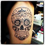 Image result for Sugar Skull Tattoo