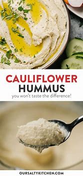 Image result for Cauliflower Hummus