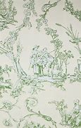 Image result for Green Toile Wallpaper