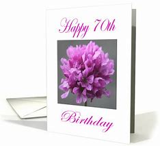 Image result for 70th Birthday Flowers Delivered