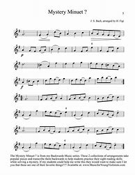 Image result for Violin Sheet Music