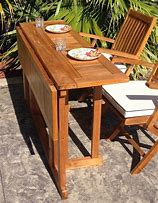 Image result for Solid Wood Table Foldable