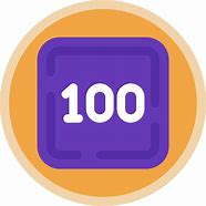 Image result for 100 Circle Icon