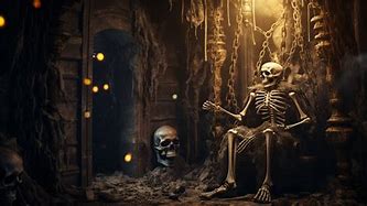 Image result for Skeleton in Dungeon Pic