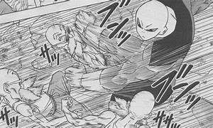 Image result for Afterimage Master Roshi vs Tien