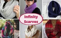 Image result for Free Crochet Patterns Infinity Scarves